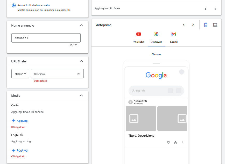 Campagne Discovery: come inserirle in una strategia Google Ads